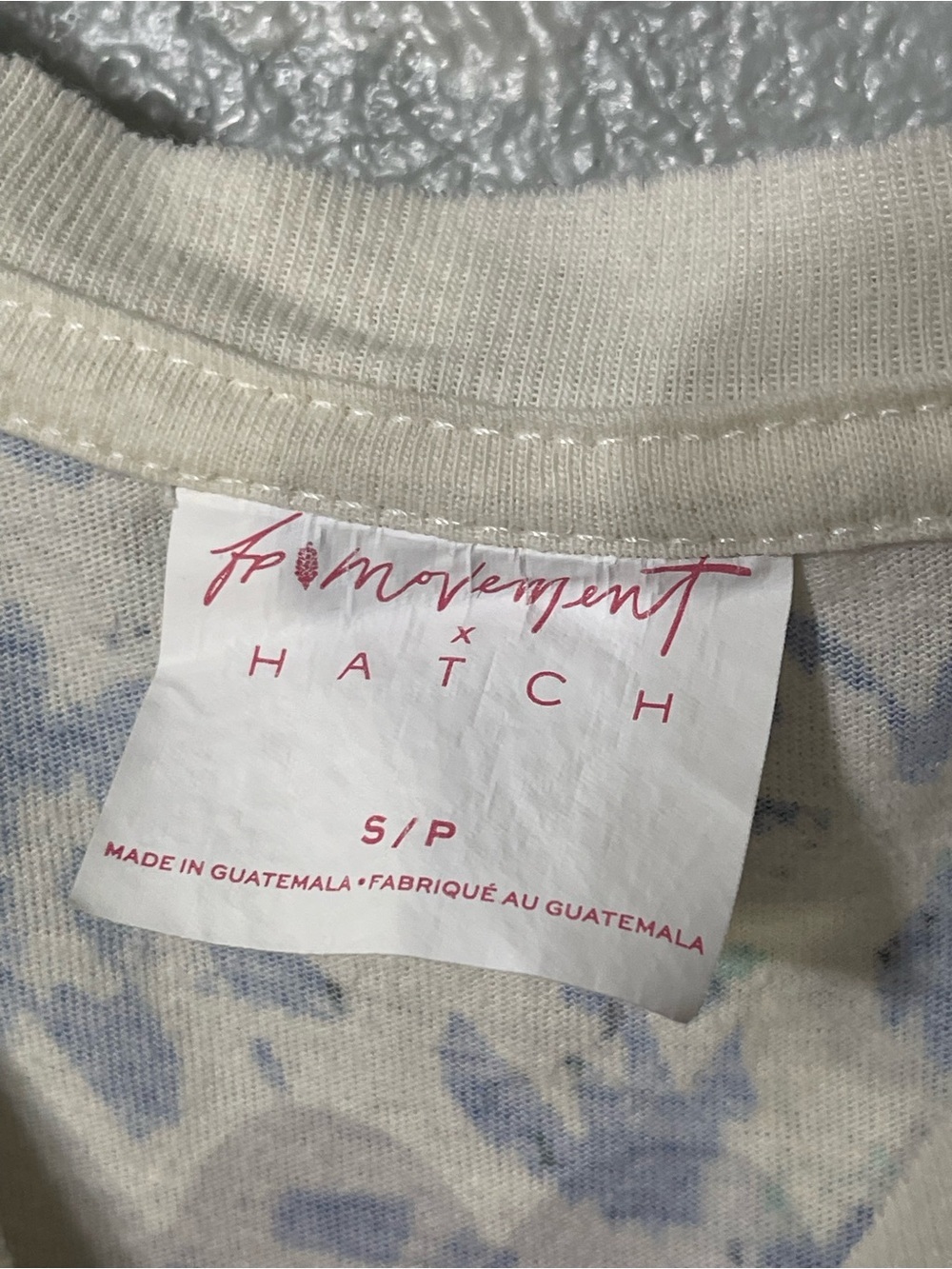 Free People Movement x Hatch Printed Maternity Love Tank - Size S - Picture 4 of 4